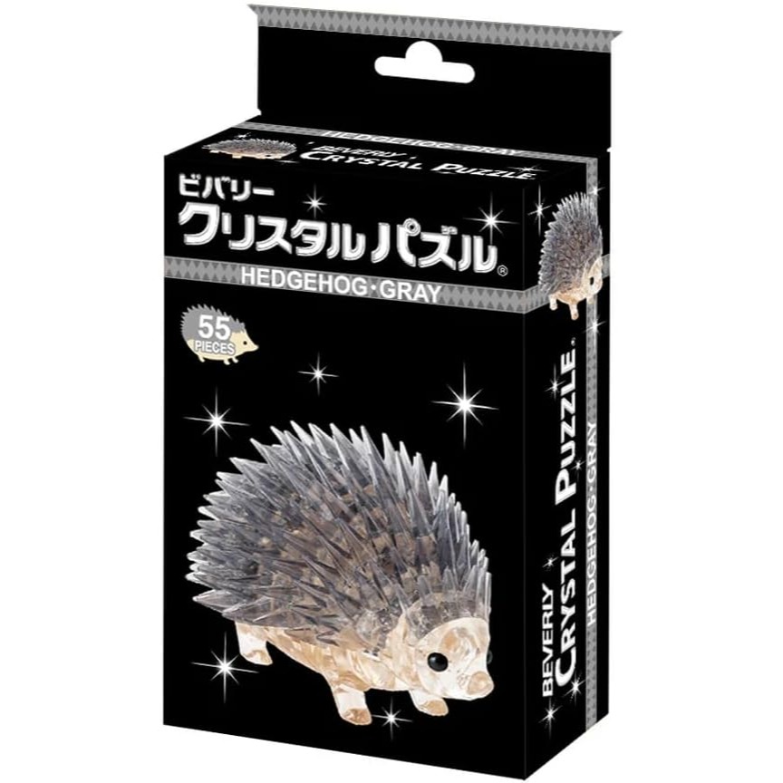 玩具研究中心 現貨G Beverly 水晶立體拼圖 50283 刺猬 日版-細節圖8
