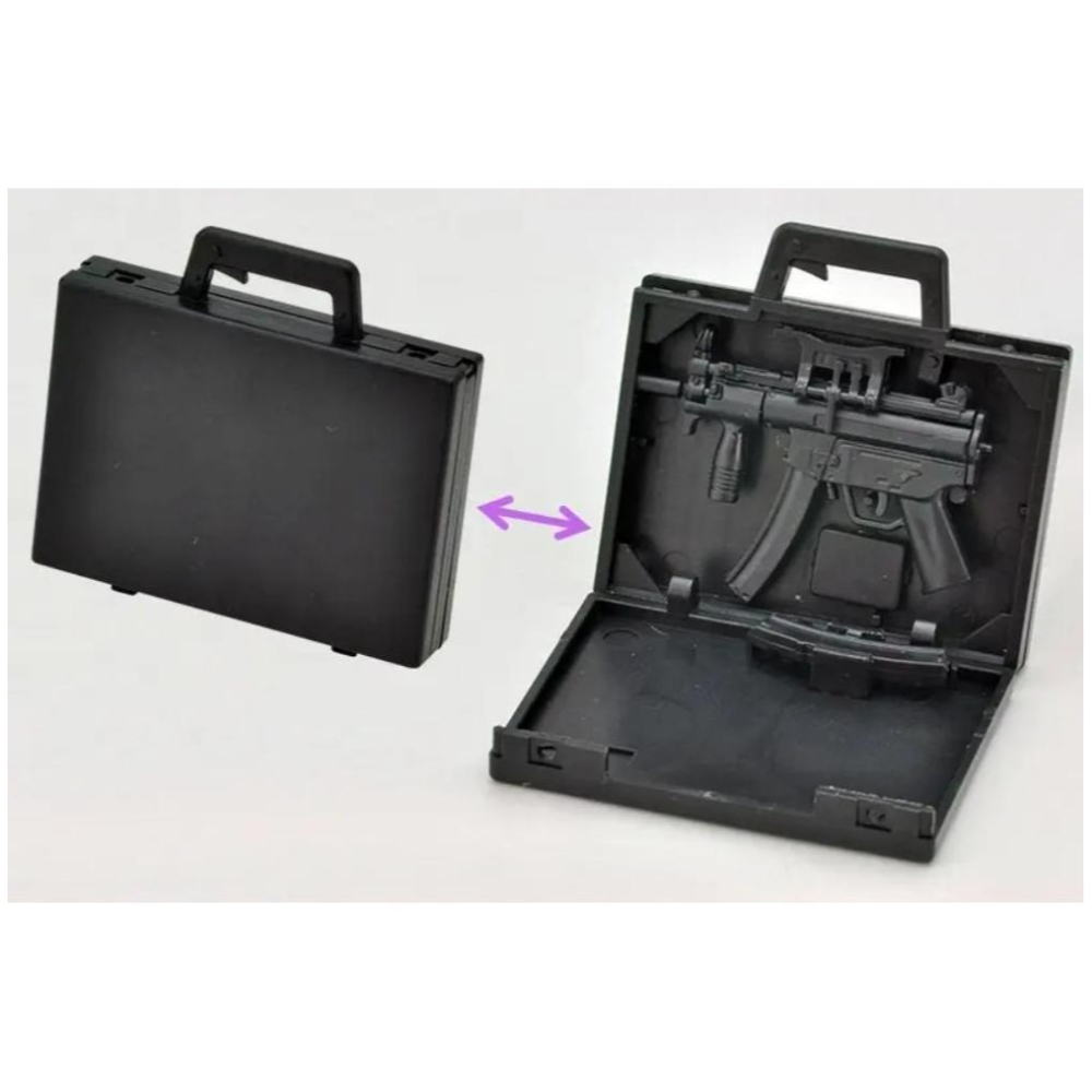 玩具研究中心 現貨M Tomytec 1/12 迷你武裝 LA045 MP5K KOFFER TYPE-細節圖3