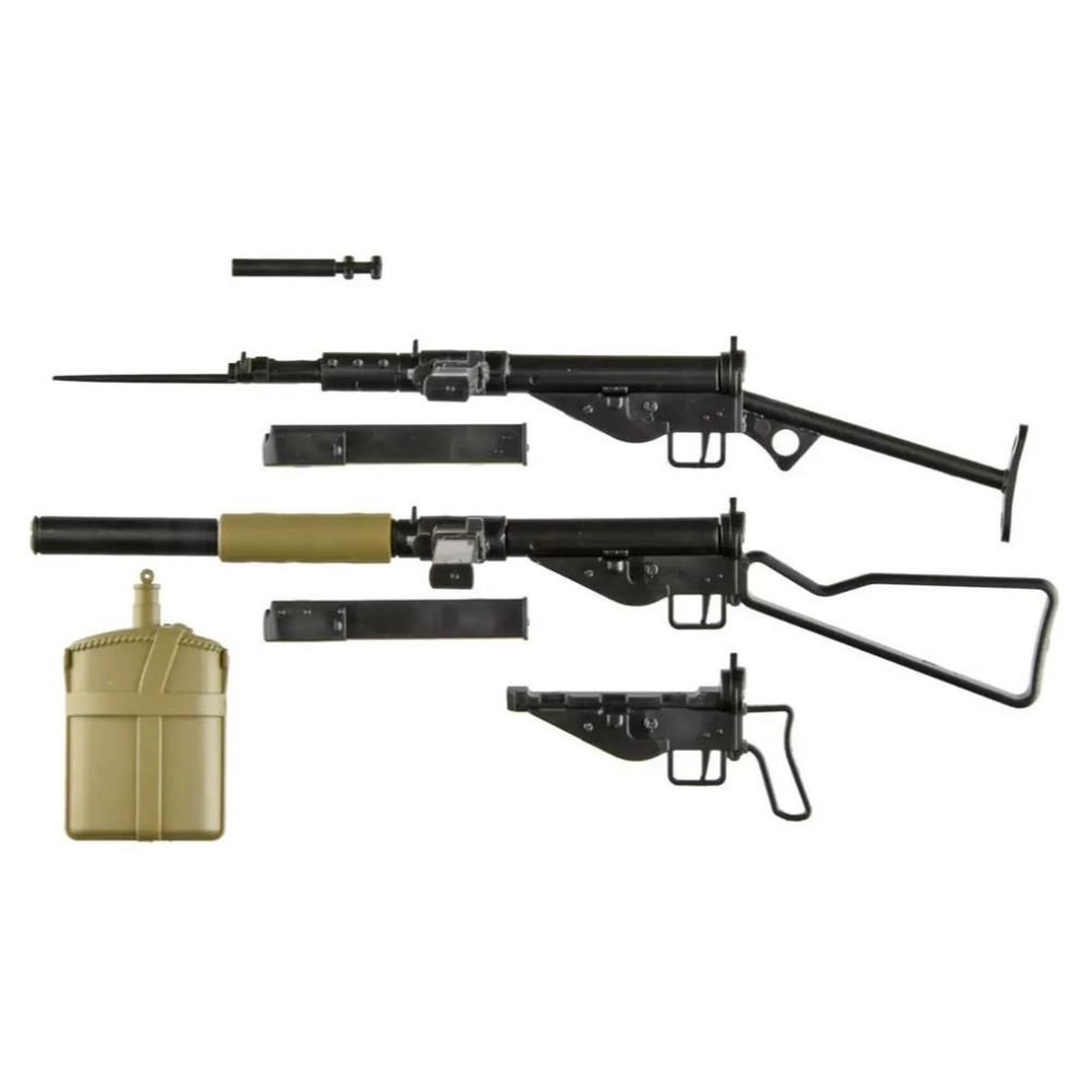 玩具研究中心 現貨M Tomytec 1/12 迷你武裝 LA104 Sten Gun Mk2 Type-細節圖2