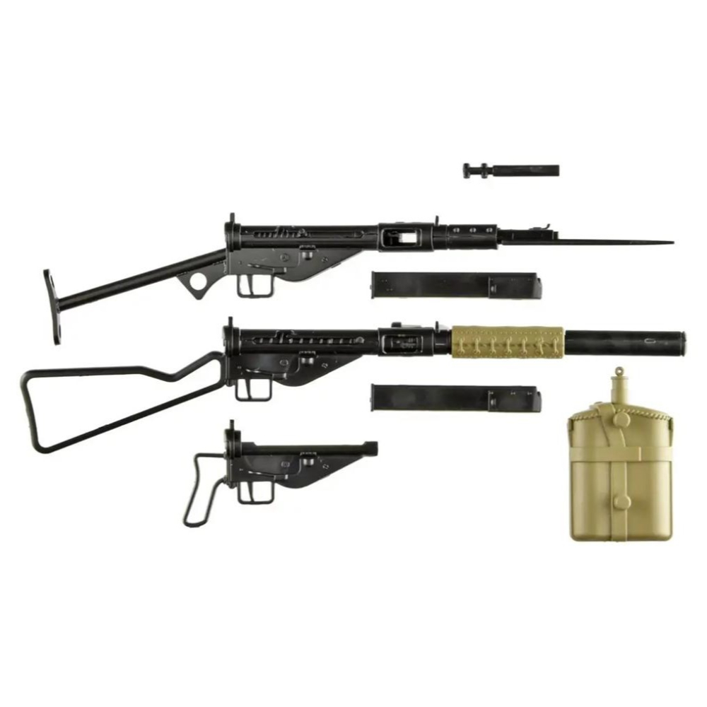 玩具研究中心 現貨M Tomytec 1/12 迷你武裝 LA104 Sten Gun Mk2 Type-細節圖3