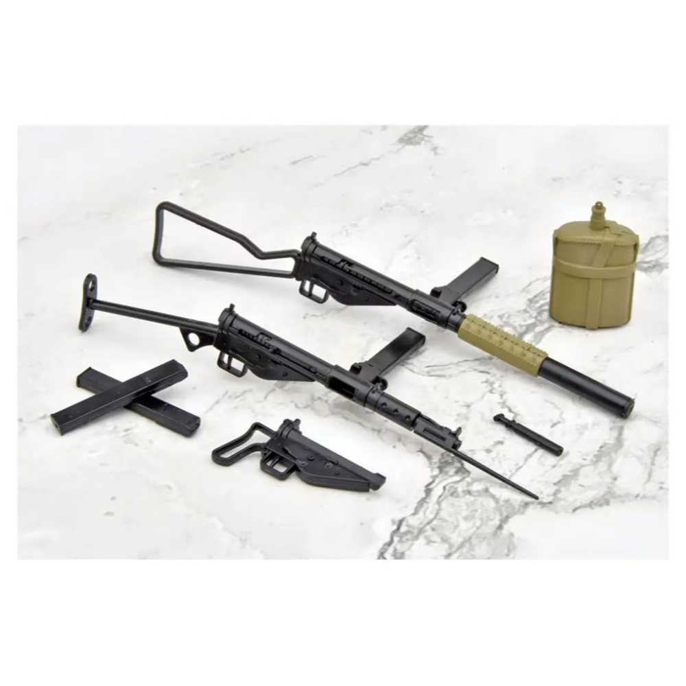 玩具研究中心 現貨M Tomytec 1/12 迷你武裝 LA104 Sten Gun Mk2 Type-細節圖4