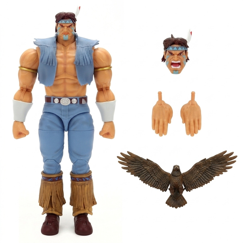 玩具研究中心  Jada toys 1/12 快打旋風 街頭霸王 獵鷹 霍克 可動 JD35739  現貨-細節圖2