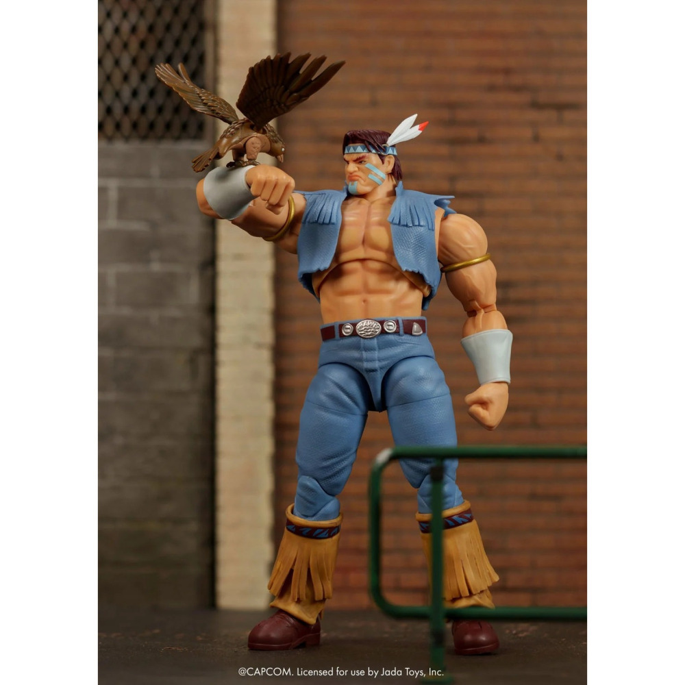 玩具研究中心  Jada toys 1/12 快打旋風 街頭霸王 獵鷹 霍克 可動 JD35739  現貨-細節圖6