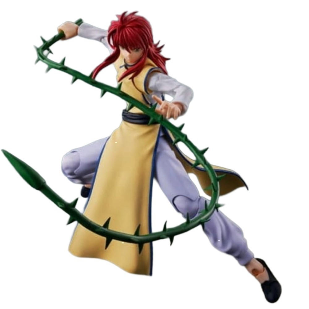 玩具研究中心 現貨M 萬代 S.H.Figuarts 幽遊白書 藏馬 可動公仔-細節圖4