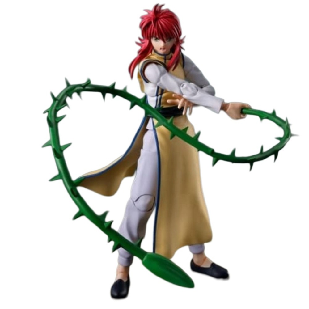 玩具研究中心 現貨M 萬代 S.H.Figuarts 幽遊白書 藏馬 可動公仔-細節圖5