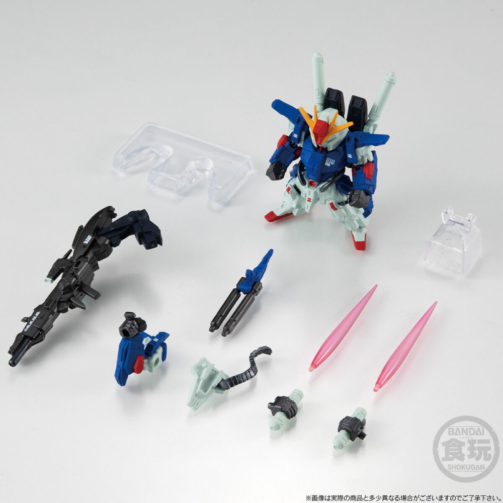 玩具研究中心 FW GUNDAM CONVERGE CORE ZZ鋼彈 重塗版本(再販) 12月預購0721W-細節圖8