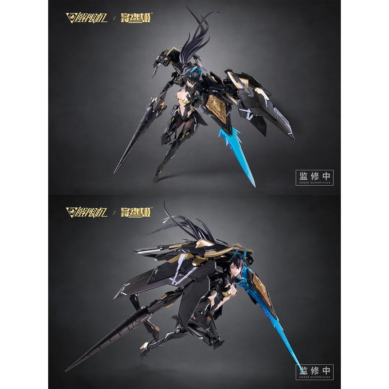 玩具研究中心 ＂ 將魂姬 解限機 UBP-A04S 1/10 黑豹 機娘 組裝模型 ＂ 9月預購0706L-細節圖5