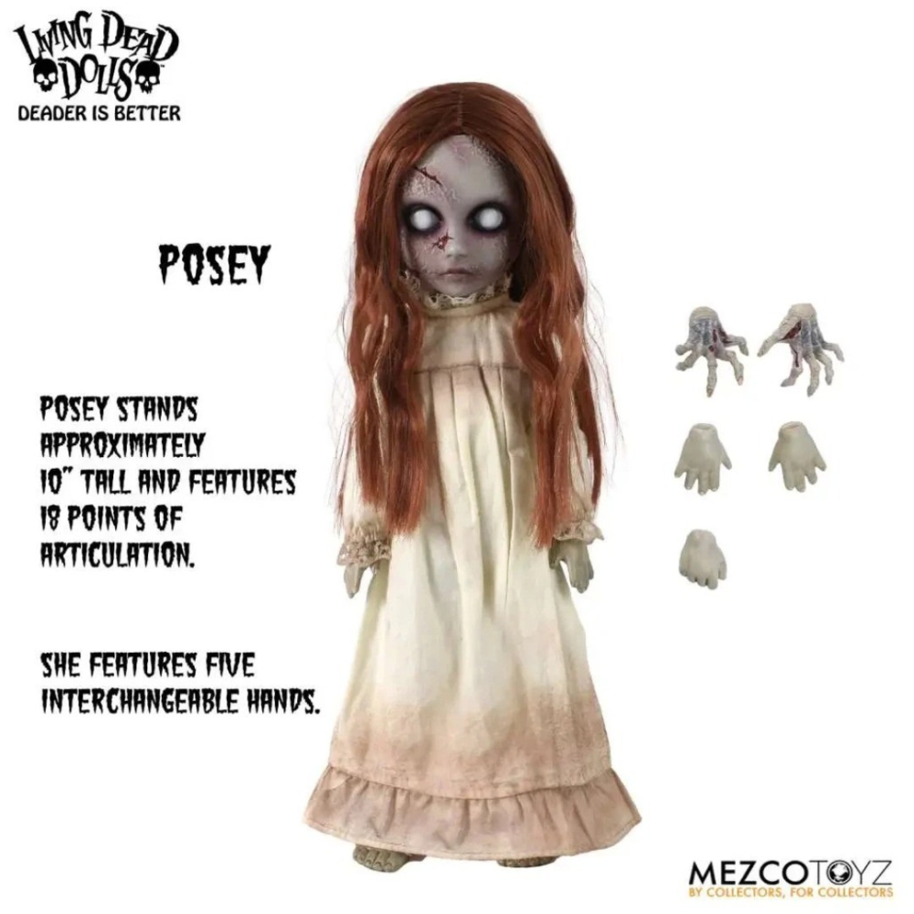 玩具研究中心 現貨K 清倉特賣 限量不挑盒況 MEZCO LDD活死人娃娃歸來 Posey-細節圖5