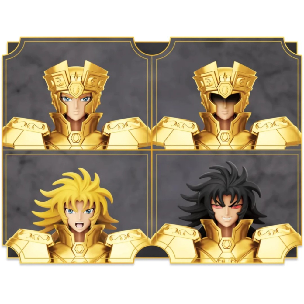 玩具研究中心 現貨L 布魯可 聖鬥士星矢 超越版 雙子座 撒加 可動積木公仔-細節圖6