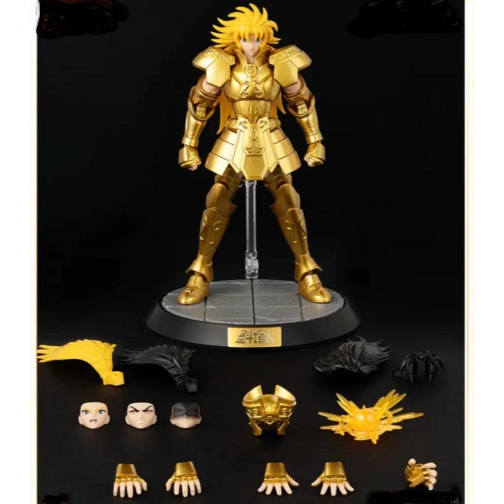 玩具研究中心 現貨L 布魯可 聖鬥士星矢 超越版 雙子座 撒加 可動積木公仔-細節圖7
