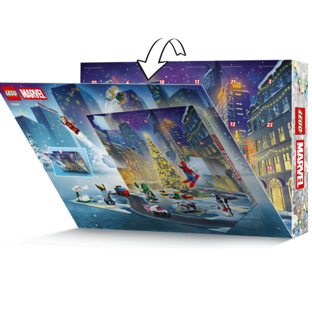 玩具研究中心 樂高 LEGO 76340	Super Heroes-2026 年驚喜月曆 2026 9月預購0824M-細節圖2