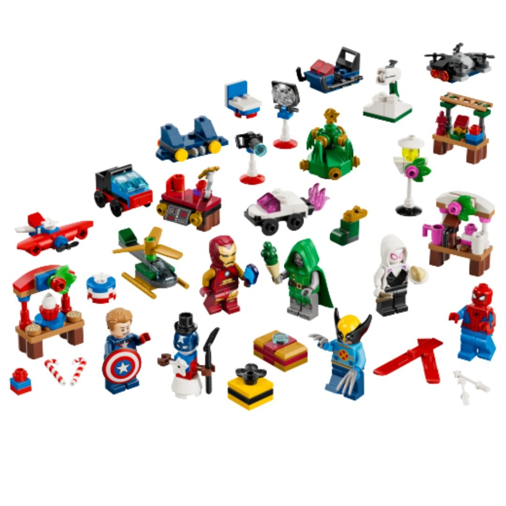 玩具研究中心 樂高 LEGO 76340	Super Heroes-2026 年驚喜月曆 2026 9月預購0824M-細節圖5