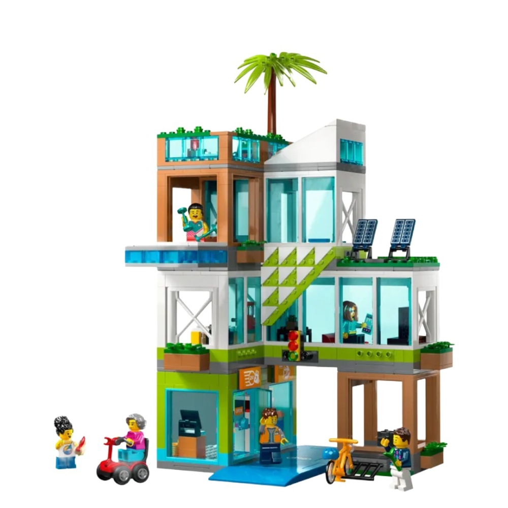 玩具研究中心 現貨M 特價出清 原價3099 樂高 LEGO 積木 City 公寓大樓 60365-細節圖3