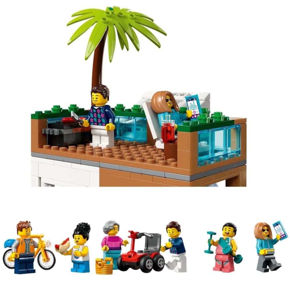 玩具研究中心 現貨M 特價出清 原價3099 樂高 LEGO 積木 City 公寓大樓 60365-細節圖6