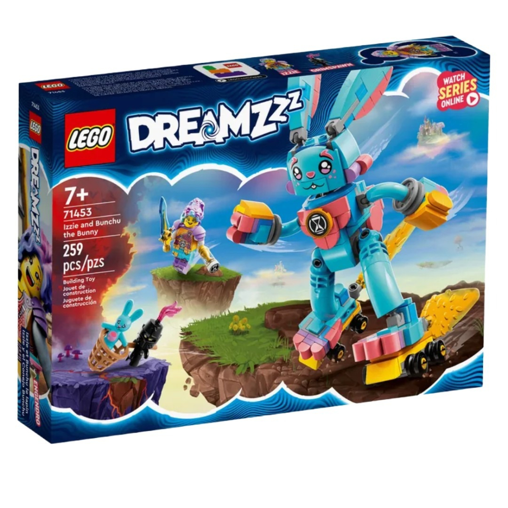 玩具研究中心 現貨M 特價出清 原價819 樂高 LEGO 積木 DREAMZzz 伊茲和邦啾小兔 71453-細節圖2