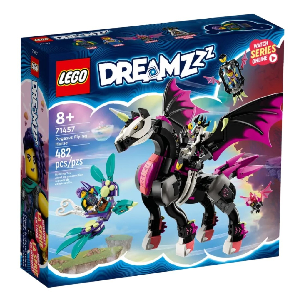 玩具研究中心 現貨M 特價出清 原價2159 樂高 LEGO 積木 DREAMZzz-飛馬 71457-細節圖2