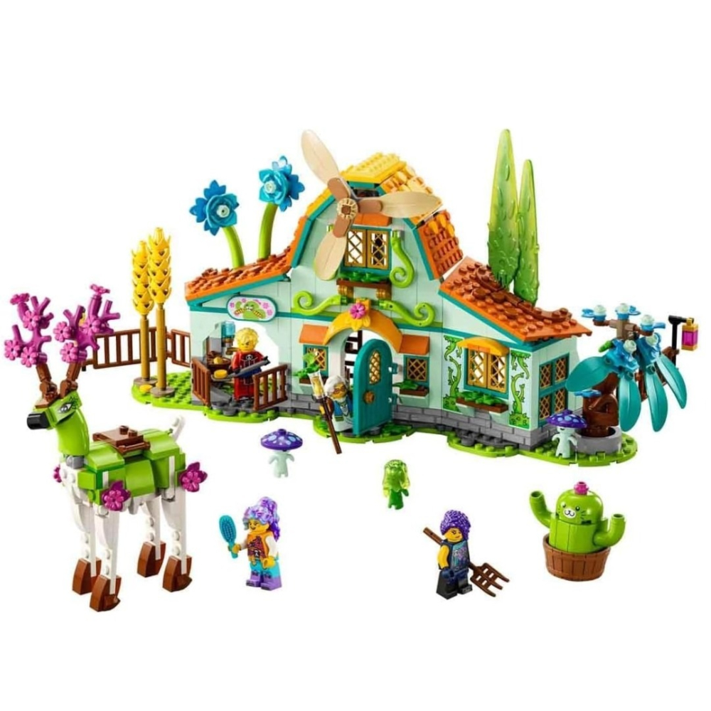 玩具研究中心 現貨M 特價出清 原價2909 樂高 LEGO 積木 DREAMZzz-夢土生物馬廄 71459-細節圖3