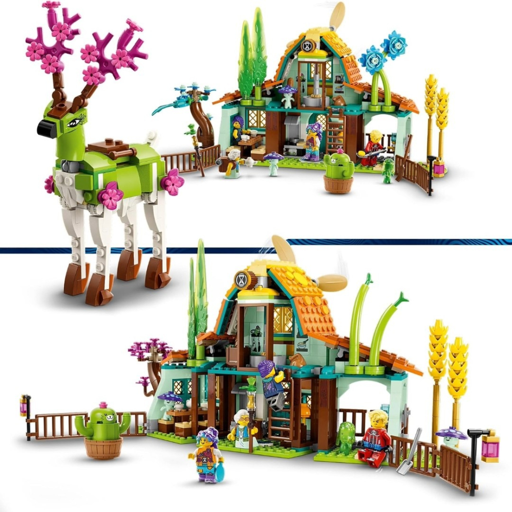 玩具研究中心 現貨M 特價出清 原價2909 樂高 LEGO 積木 DREAMZzz-夢土生物馬廄 71459-細節圖4