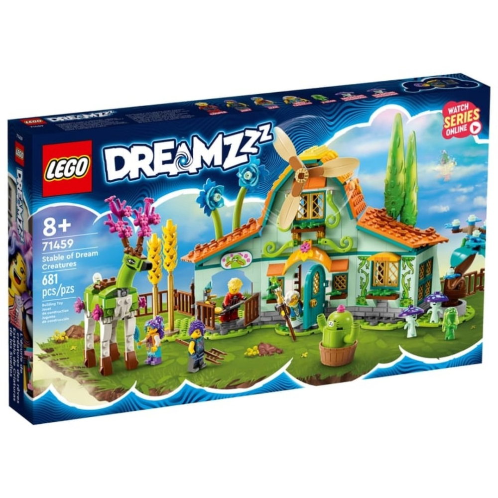 玩具研究中心 現貨M 特價出清 原價2909 樂高 LEGO 積木 DREAMZzz-夢土生物馬廄 71459-細節圖6