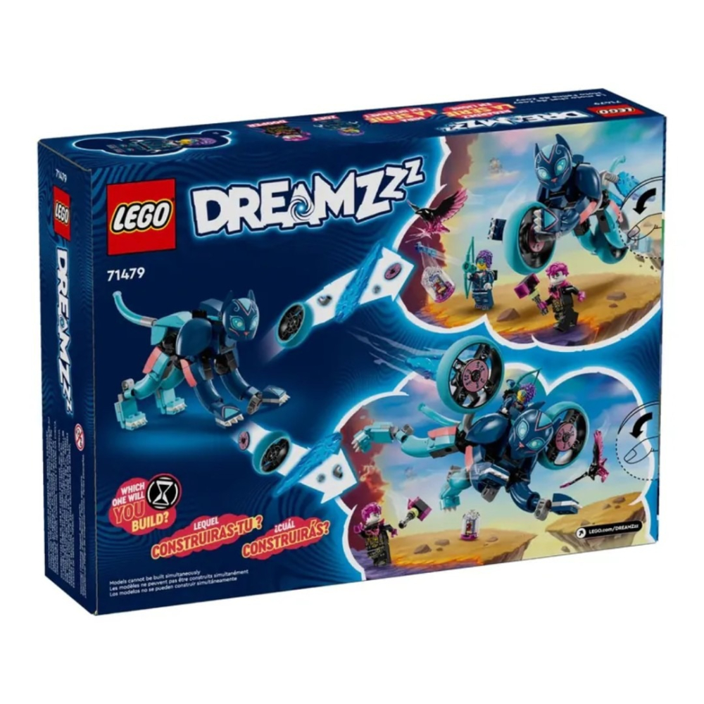 玩具研究中心 現貨M 特價出清 原價699 樂高 LEGO 積木 DREAMZzz 佐伊的貓咪摩托車 71479-細節圖2
