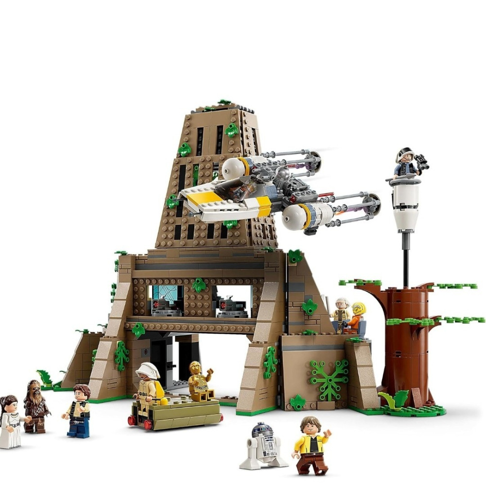 玩具研究中心 現貨M特價出清 原價6399 樂高 LEGO 積木 SW-Yavin 4 Rebel Base 75365-細節圖2