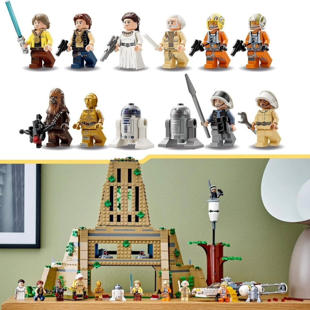 玩具研究中心 現貨M特價出清 原價6399 樂高 LEGO 積木 SW-Yavin 4 Rebel Base 75365-細節圖5
