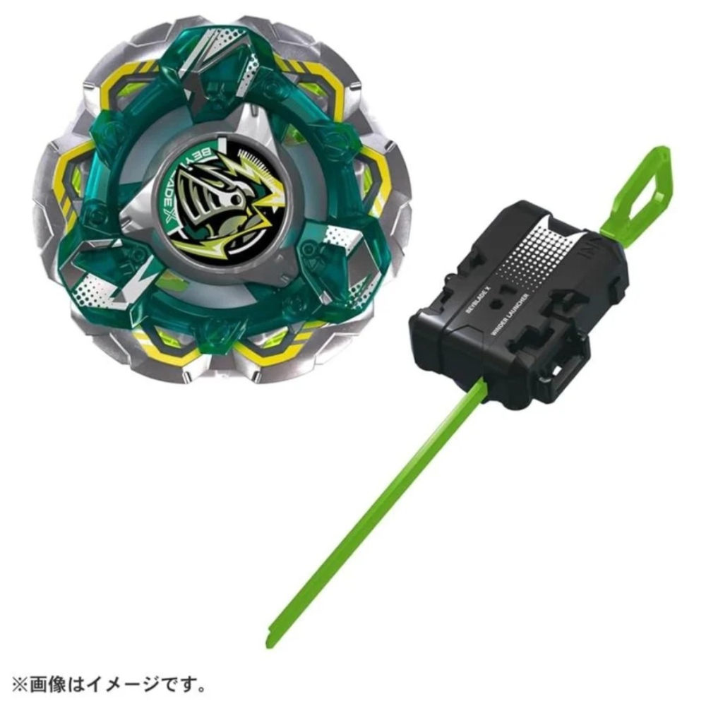 玩具研究中心 現貨NBeyblade 戰鬥陀螺 爆旋陀螺X CX-14 入門套裝 夜之要塞 GV8-70UN 台灣代理版-細節圖3