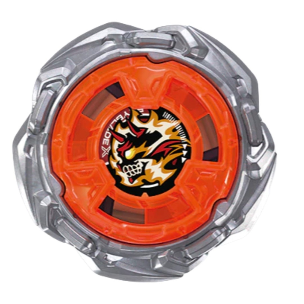 玩具研究中心 現貨N TAKARA BEYBLADE X 戰鬥陀螺 UX-21 惡魔幽冥改造組 台灣QR扣-細節圖3