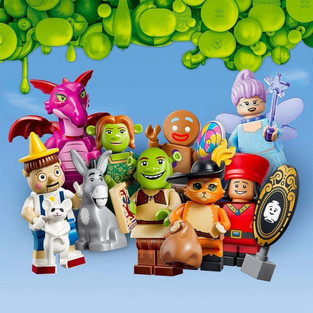 玩具研究中心 現貨M 樂高 LEGO 積木  史瑞克 人偶包 一整箱36隻 71053-細節圖4