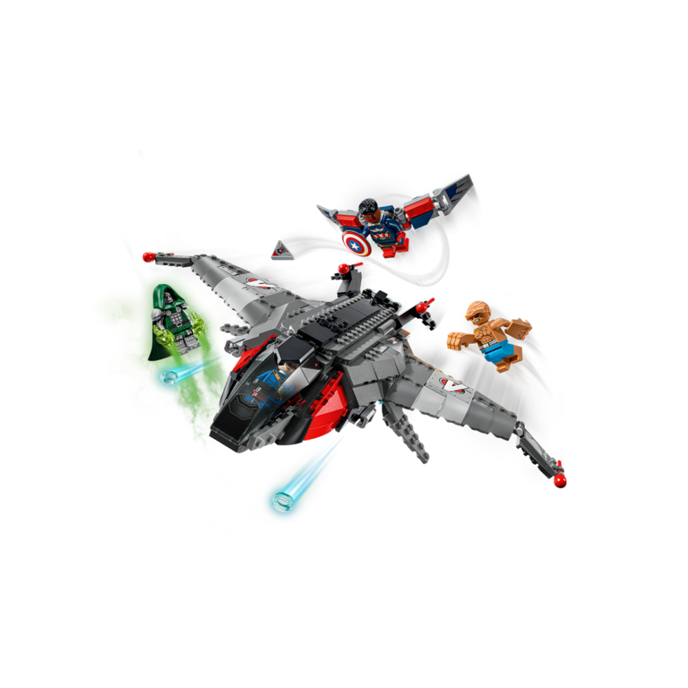 玩具研究中心 樂高 LEGO SH 復仇者聯盟 末日崛起 昆式戰機 76347 10月預購0921M-細節圖3