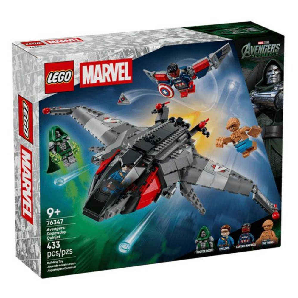 玩具研究中心 樂高 LEGO SH 復仇者聯盟 末日崛起 昆式戰機 76347 10月預購0921M-細節圖6