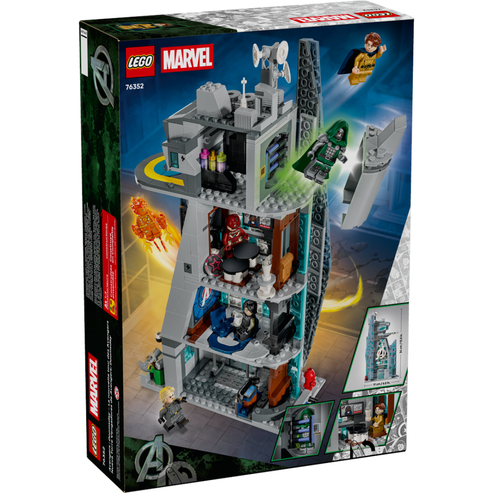 玩具研究中心 樂高 LEGO SH 復仇者聯盟 末日崛起 新復仇者大廈 76352 10月預購0921M-細節圖6