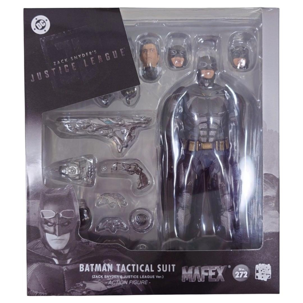 玩具研究中心 現貨G MAFEX  蝙蝠俠 戰術裝 史奈德剪輯版 可動完成品-細節圖7