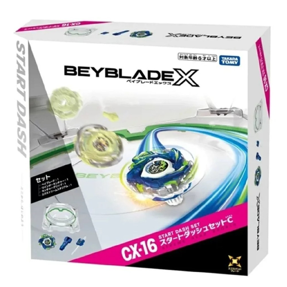 玩具研究中心 現貨N Takara Tomy Beyblade 戰鬥陀螺CX-16 極限衝擊對戰組C 台灣QR扣-細節圖9