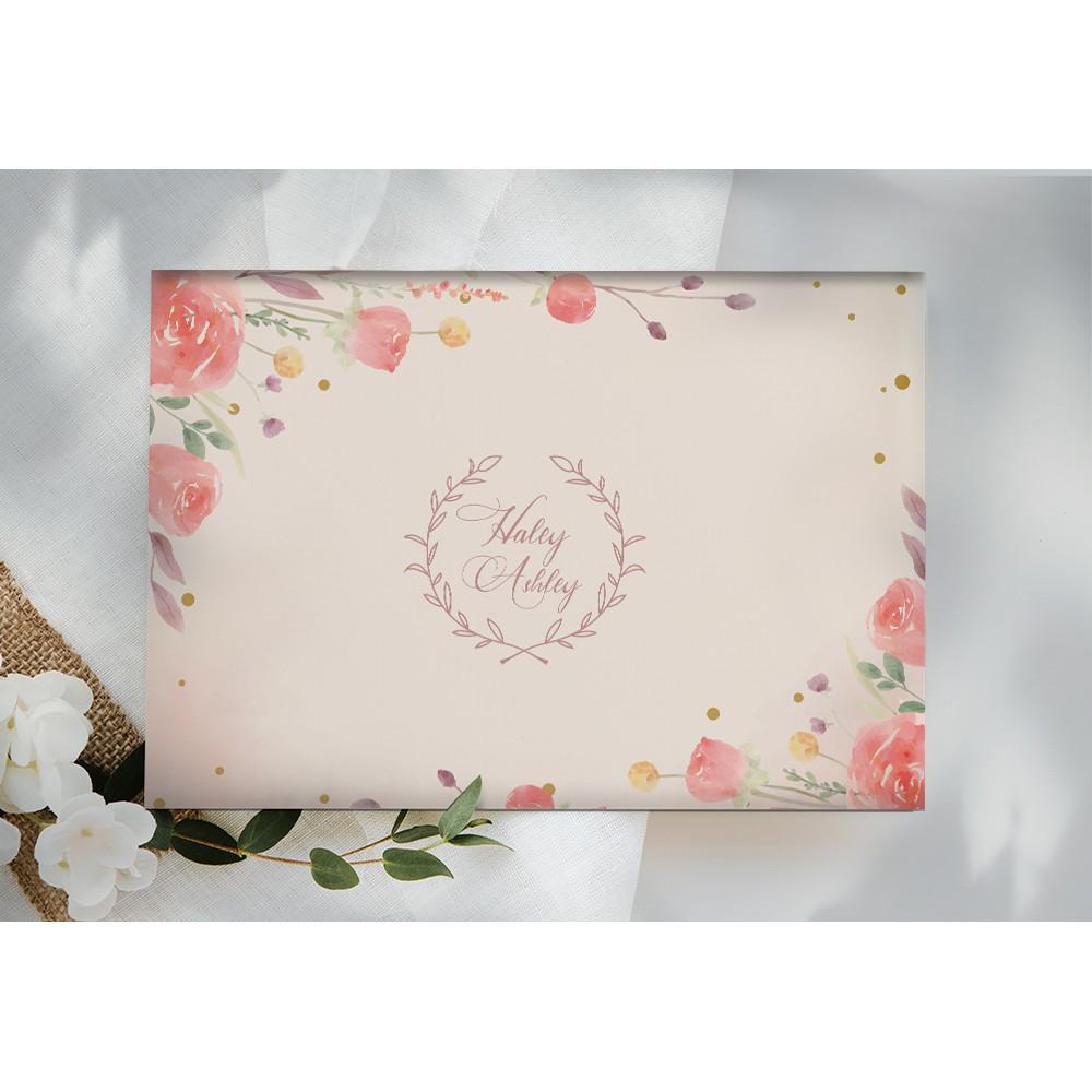 結婚證書夾 -橫式書約夾 精裝版結婚證書 一輩子的結婚禮物  ( 結婚登記用 結婚書約收藏夾) 【美好設計】-細節圖3