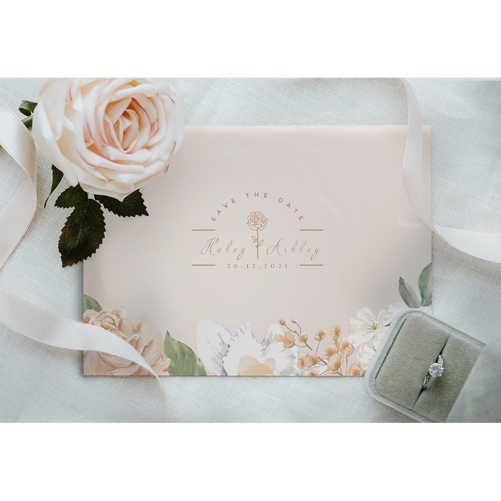 結婚證書夾 -橫式書約夾 精裝版結婚證書 一輩子的結婚禮物  ( 結婚登記用 結婚書約收藏夾) 【美好設計】-細節圖2