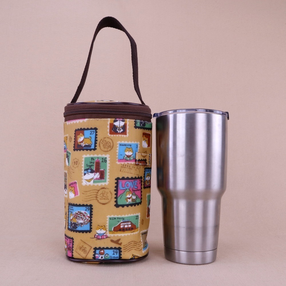 雨朵防水包 飲料保冰袋 冰霸杯保冰袋 M395 900c.c.一杯冰溫袋 包包 防水包 保溫袋-規格圖11