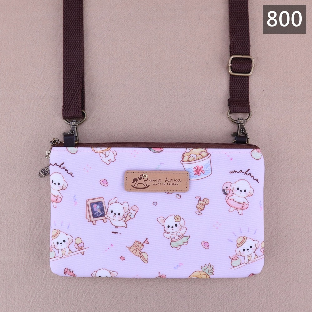 uma hana防水包 U184 6.8吋 6.7吋(iphone 15 pro max)手機拉鍊散步包 手機袋 斜背包-規格圖11