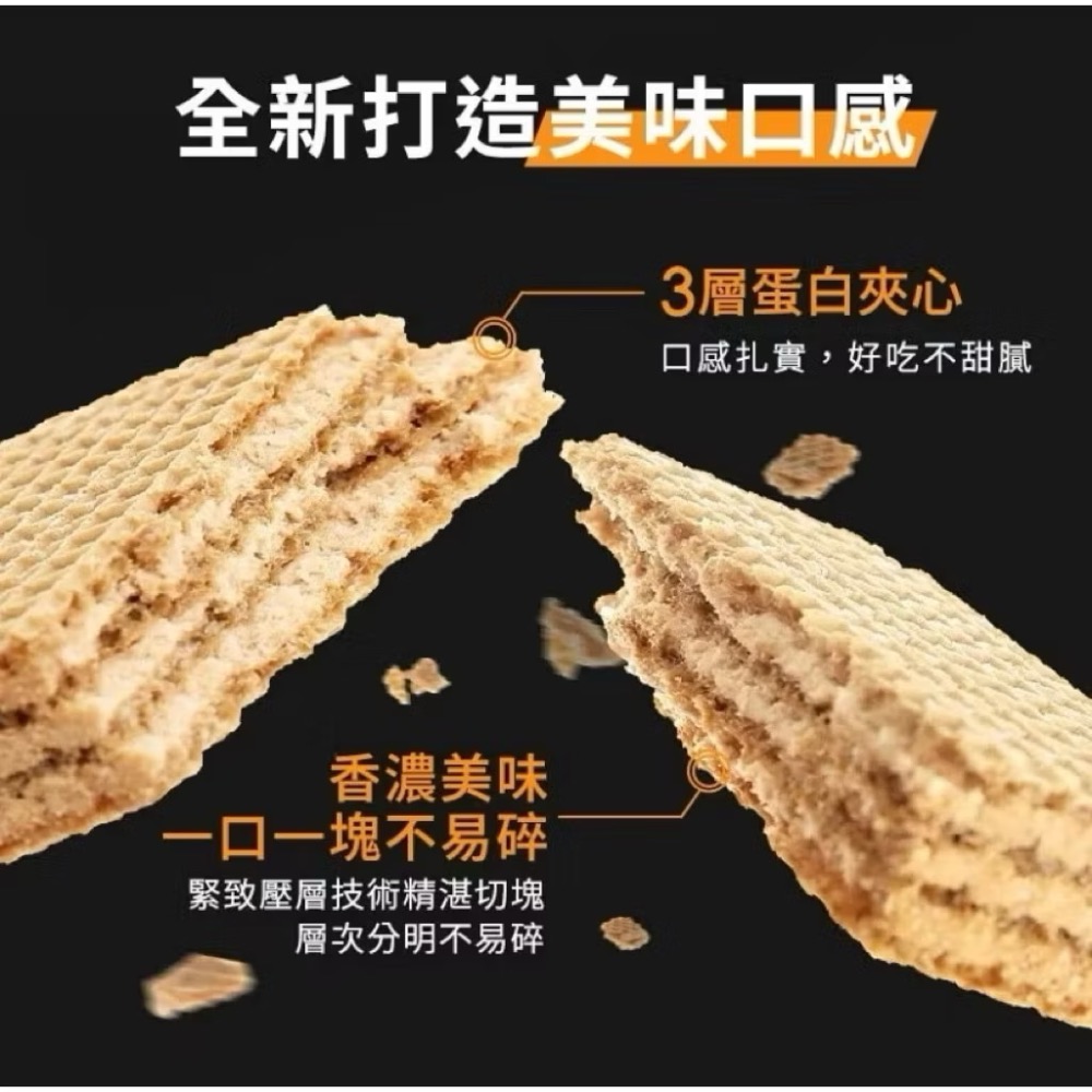 隔日到貨 果果能量蛋白威化餅 好吃又不餓肚子 巧克力 藍莓 單個/整盒 販售-細節圖3