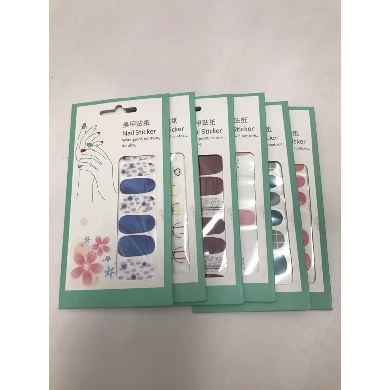 法式指甲貼 無毒材質、防水、孕婦也能使用 「內含銼刀 」隨機出貨 不挑款 不挑色 不許願-細節圖4