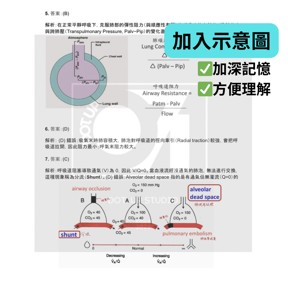 ［台綜大模擬試題］ 中興大學 獸醫轉學考 動物結構與功能-細節圖2