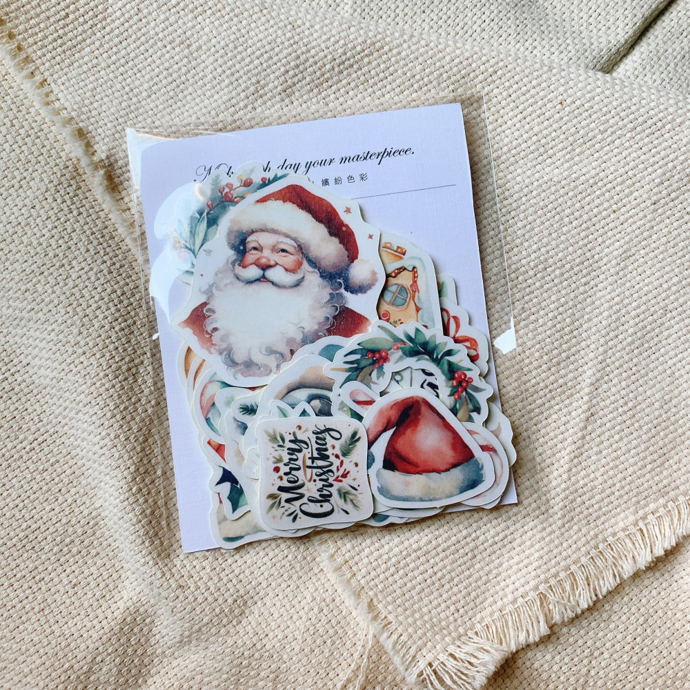 聖誕佳節 貼紙包28張-細節圖2