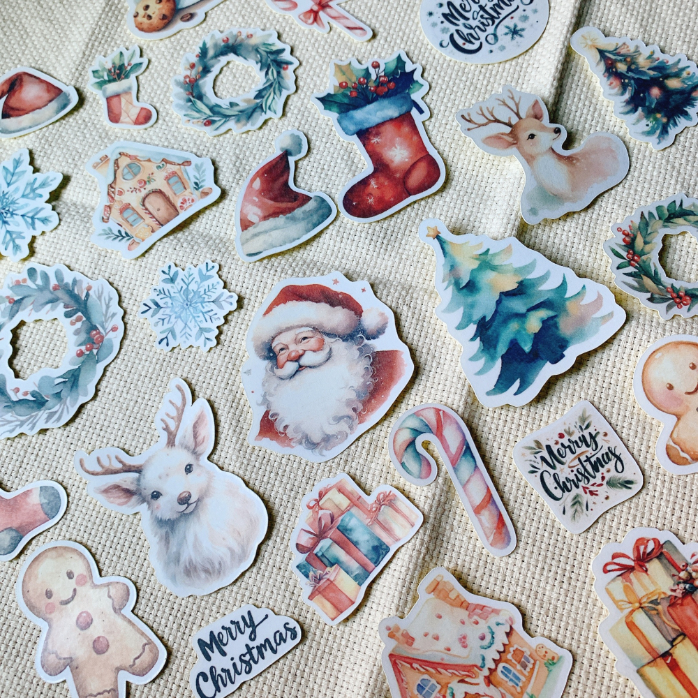 聖誕佳節 貼紙包28張-細節圖3