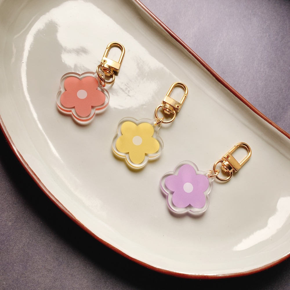 花花✿金屬鎖扣掛飾✿-細節圖3