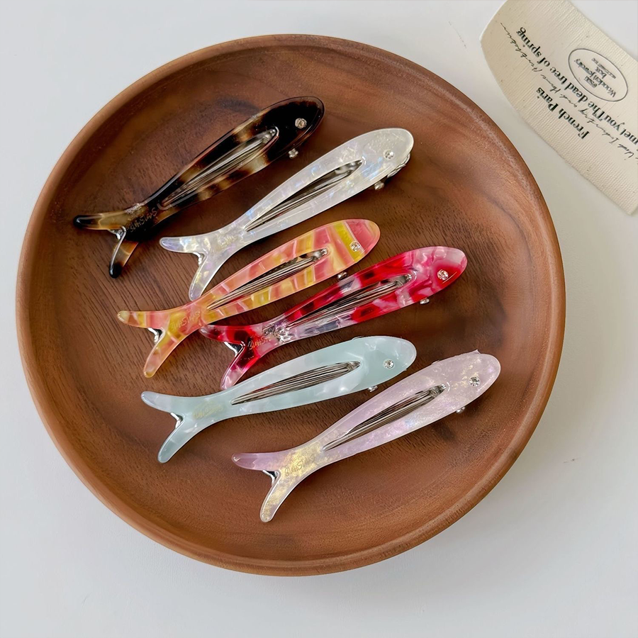 質感小魚髮夾 5款式-細節圖4