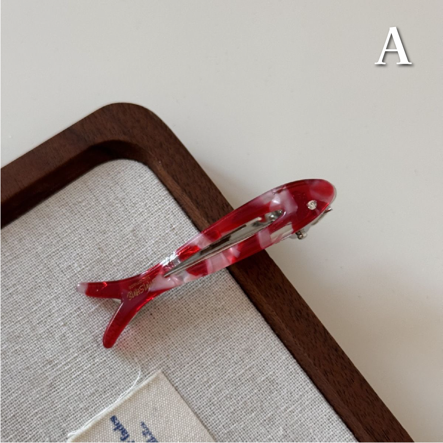 質感小魚髮夾 5款式-細節圖5