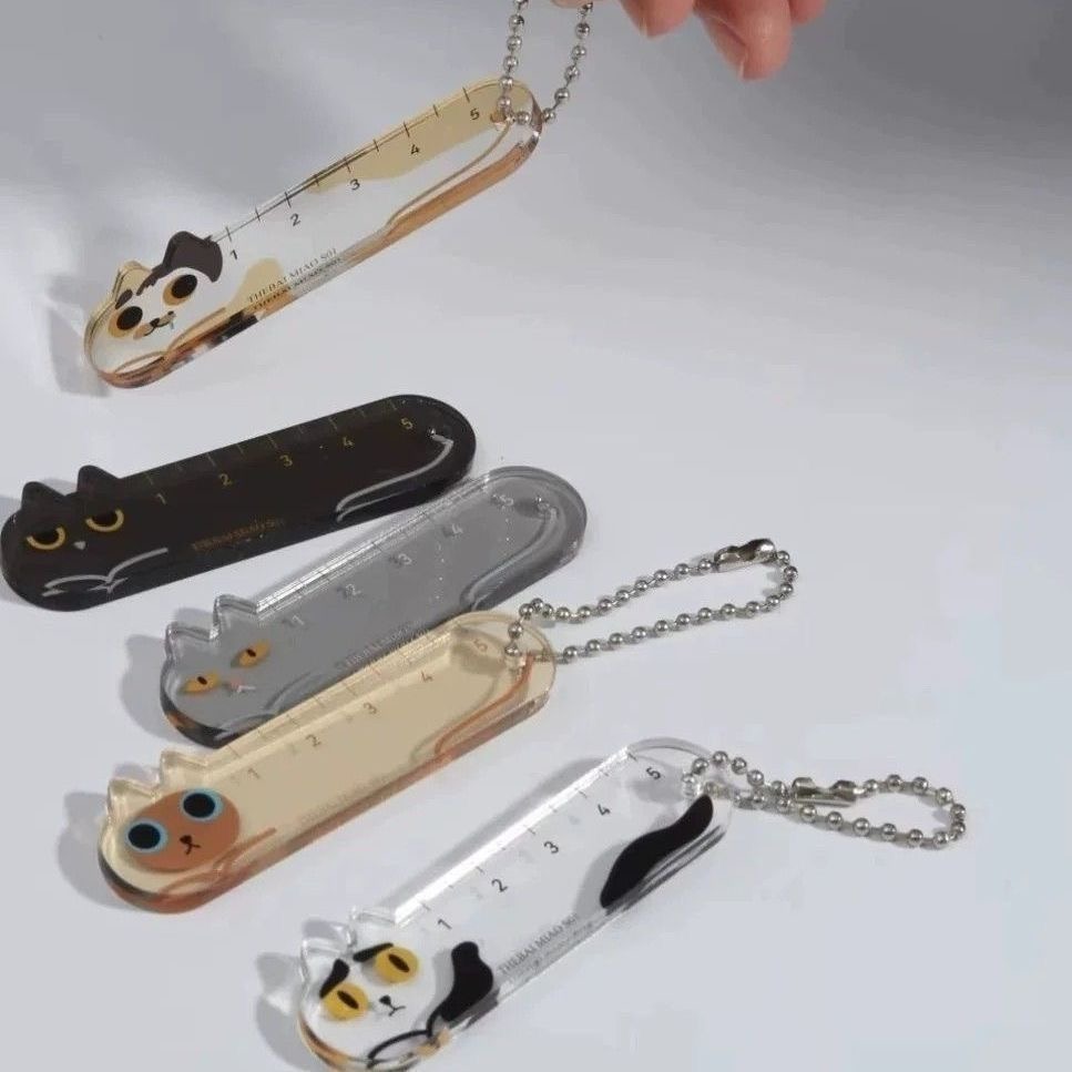 貓咪壓克力掌心尺-細節圖3