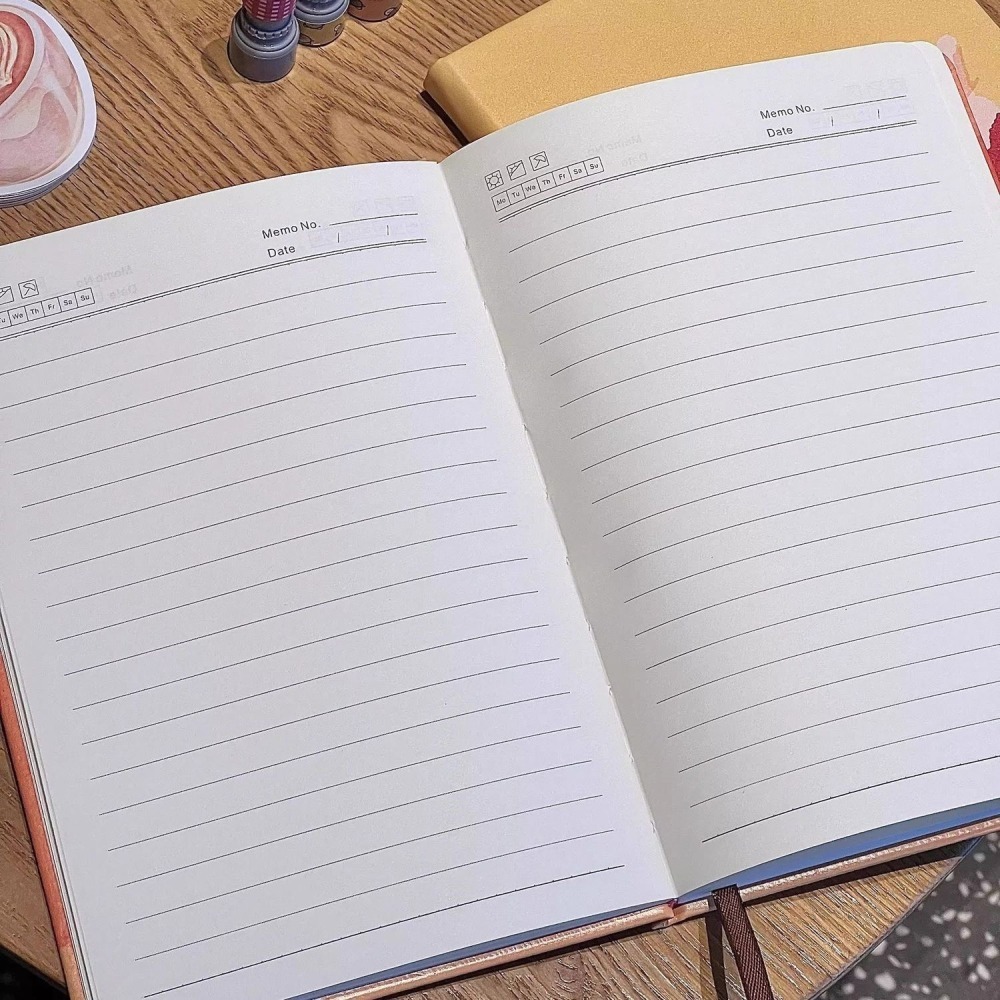 白貓酣睡 A5硬殼筆記本-細節圖4