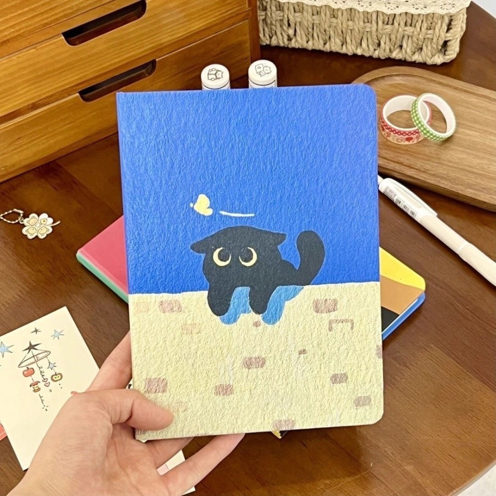 掛牆黑貓 A5硬殼筆記本-細節圖6