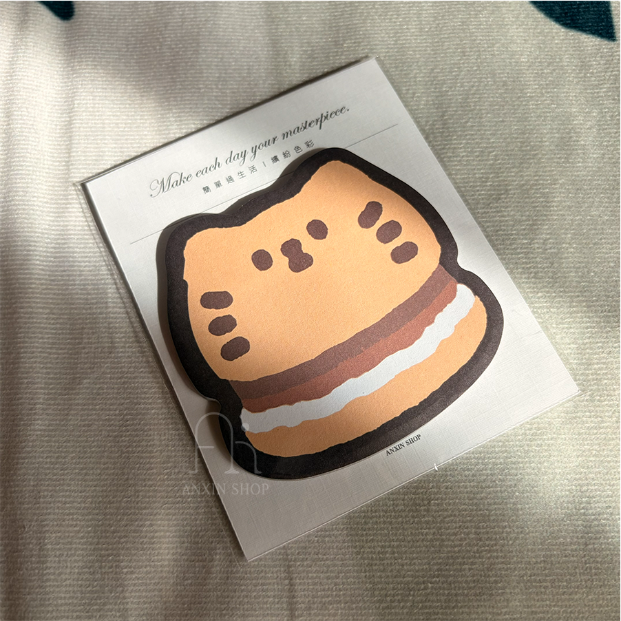 貓咪漢堡便利貼-細節圖3